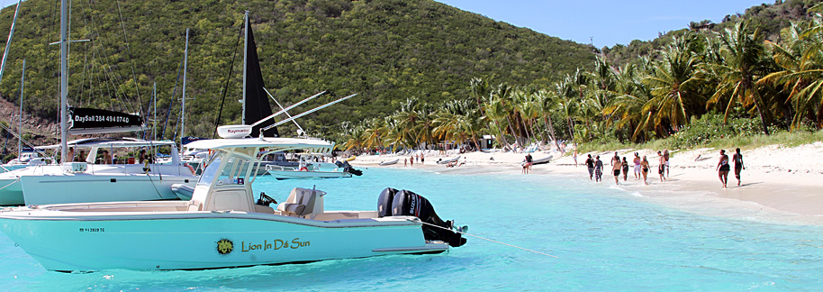 British Virgin Islands charter  luxurious freedom - True Blue Power Boats